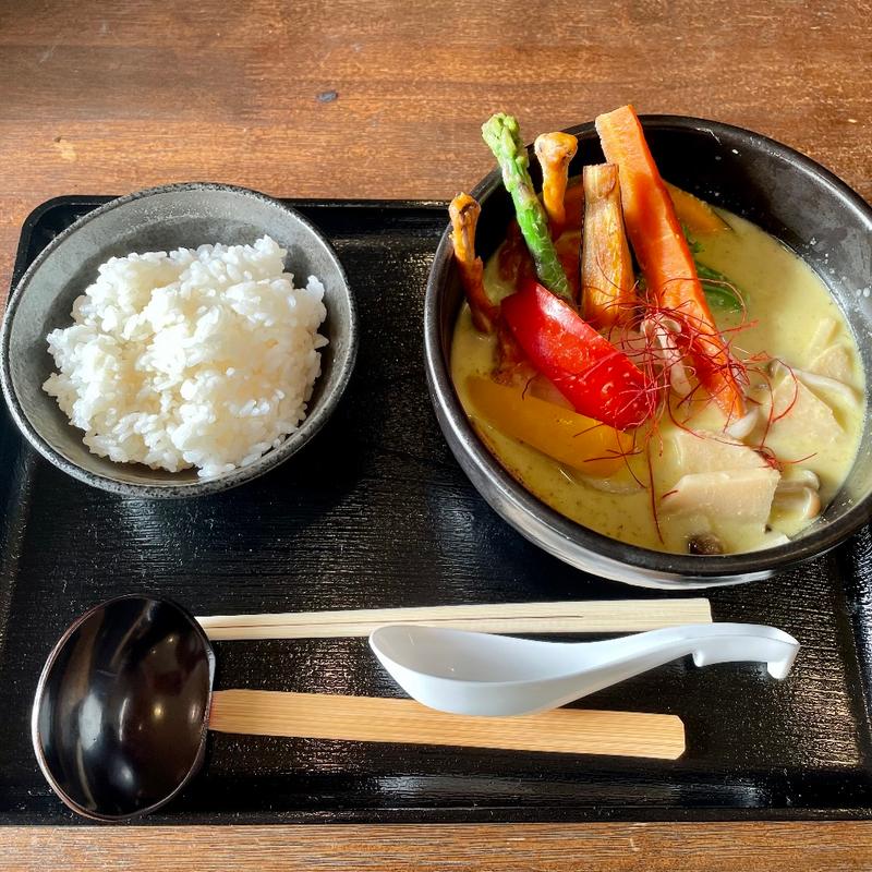 グリーンスープカレー(とり庵 久宝寺口)