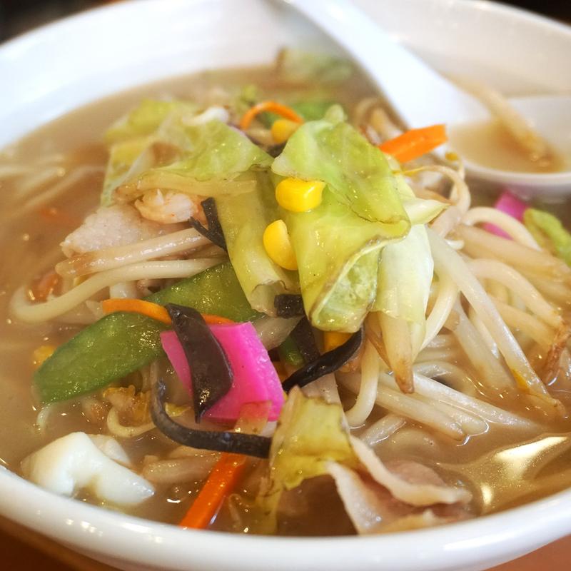 ちゃんぽん(元祖赤のれん 節ちゃんラーメン 野間店)