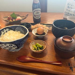 金目鯛の煮汁卵かけご飯(江ノ島小屋)