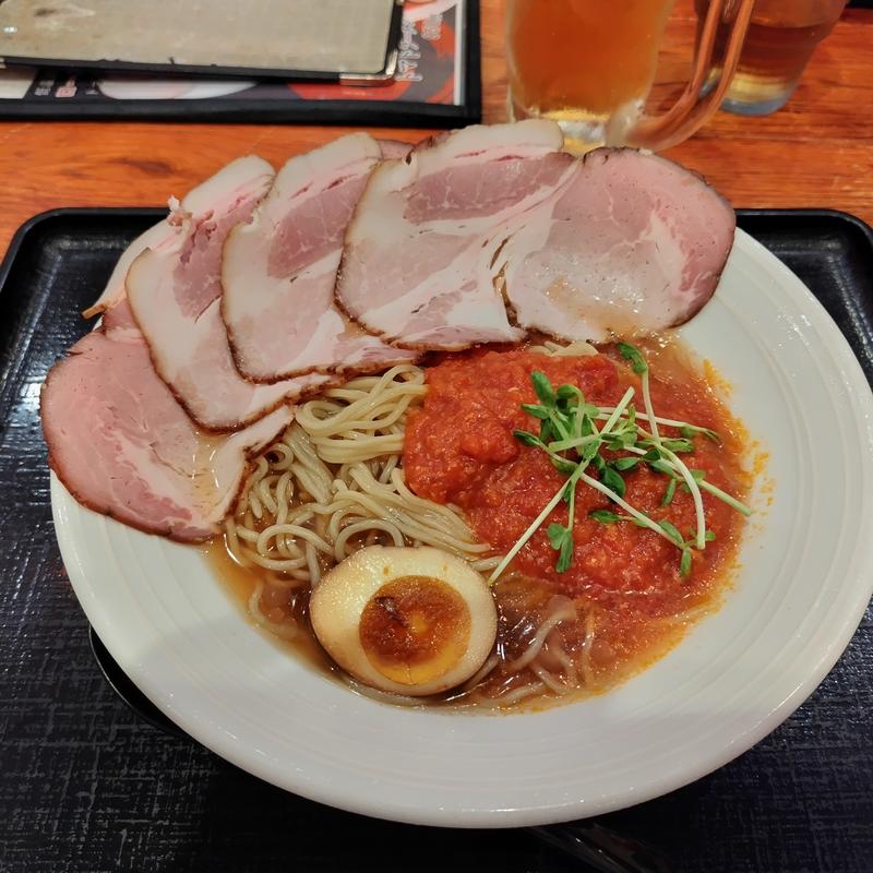 冷やしトマトラーメン(らぁめんたろう トアロード店)