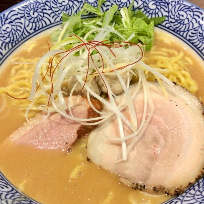 ラーメン〜濃厚鶏白湯スープ〜(麺や而今 （じこん）)