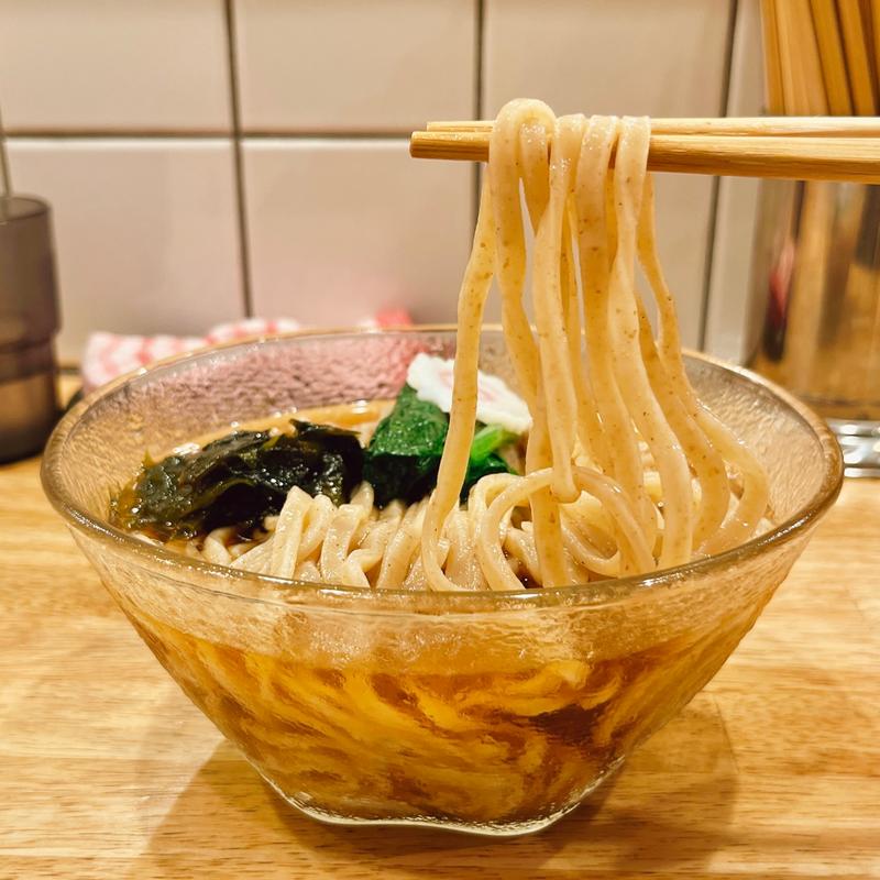 冷やしかけそば(だしと麺 遊泳)