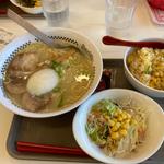 特製ラーメン  炒飯サラダセット(スガキヤ イオンタウン弥富店)