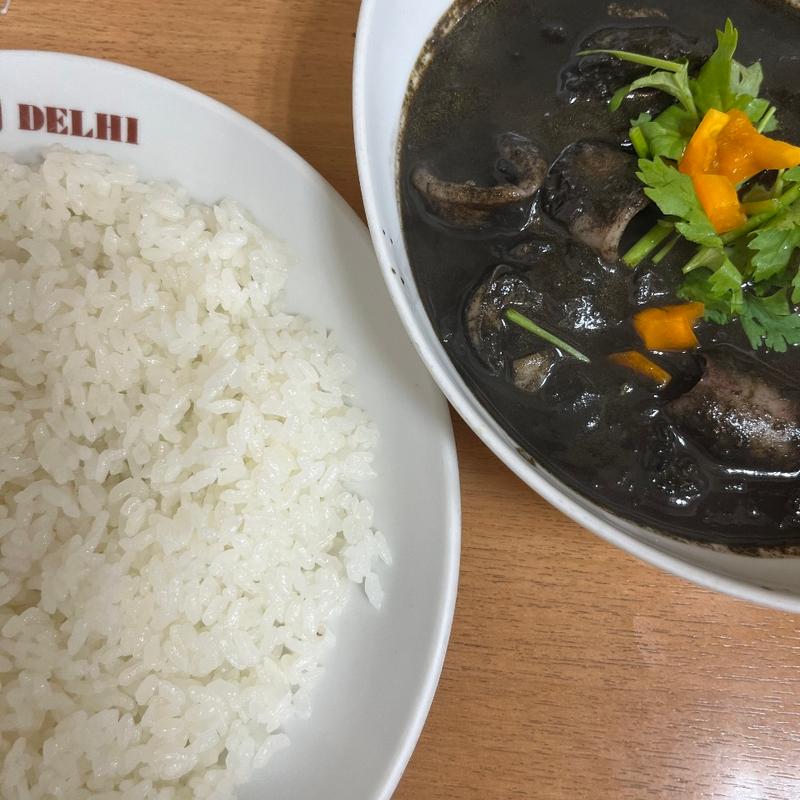 イカ墨カレー(デリー 上野店 （DELHI）)