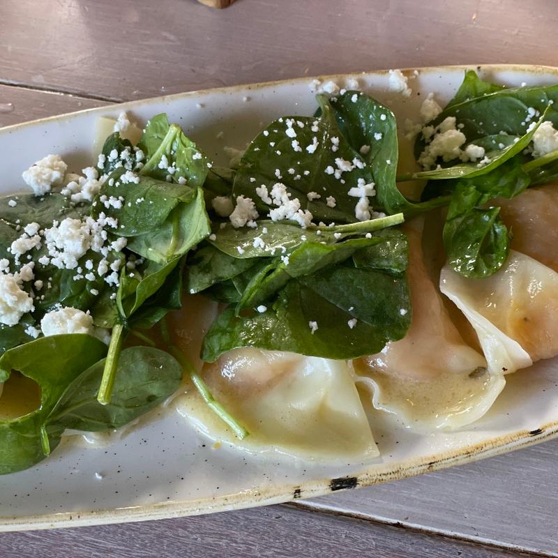 Pumpkin patch ravioli(Monkeypod Kitchen by Merriman)