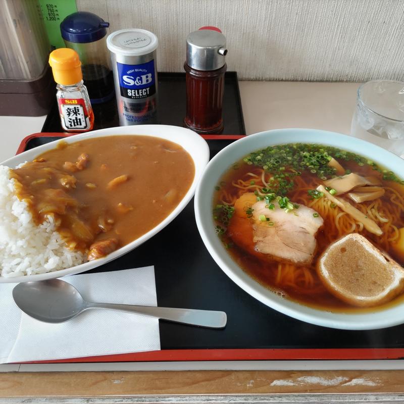 ラーメンカレーセット(食事処千葉 )