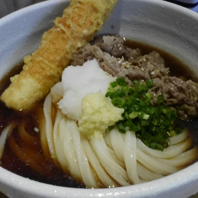 肉おろしぶっかけ(扇町うどん屋あすろう)