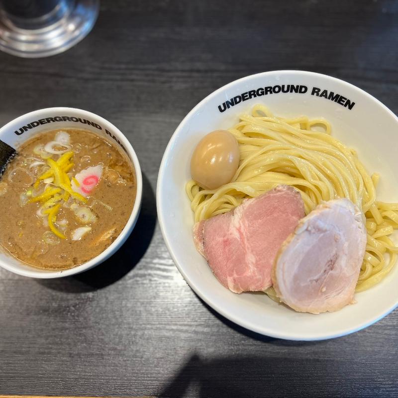 特製濃厚つけ麺(頑者 UNDERGROUND RAMEN 川越駅店)