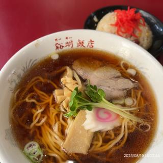 ラーメンセット(谿明飯店)