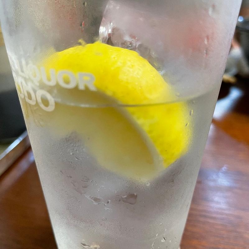 焼酎水割り(ラーメン勝ちゃん)