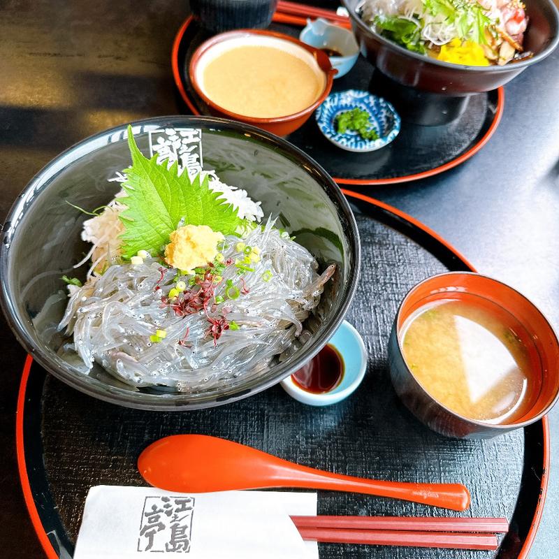 生しらす丼(江之島亭)