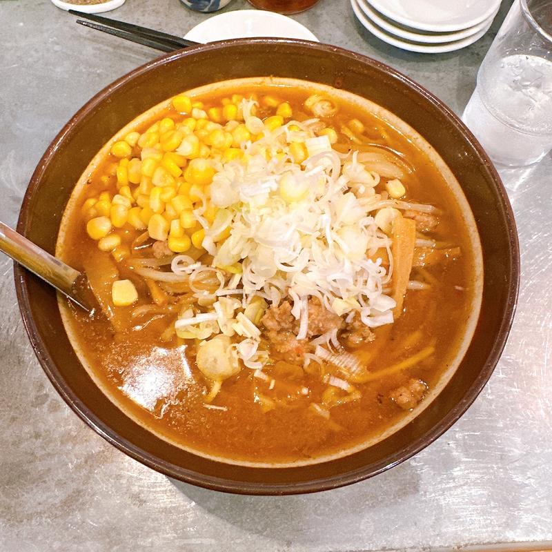 札幌コーン味噌ラーメン(横浜らーめん松本家)