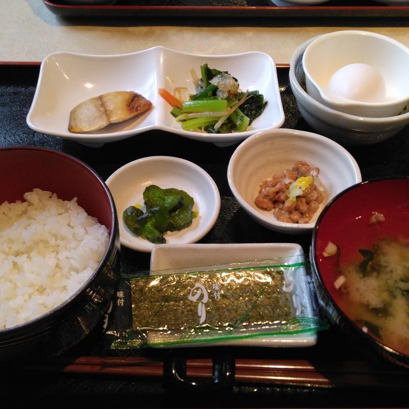 朝食(ホテルニューステーション )