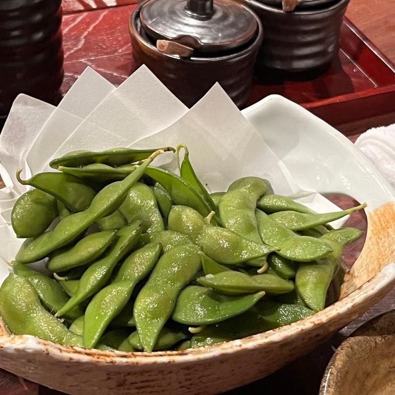 くろとり茶豆　(葱ぼうず （ねぎぼうず）)