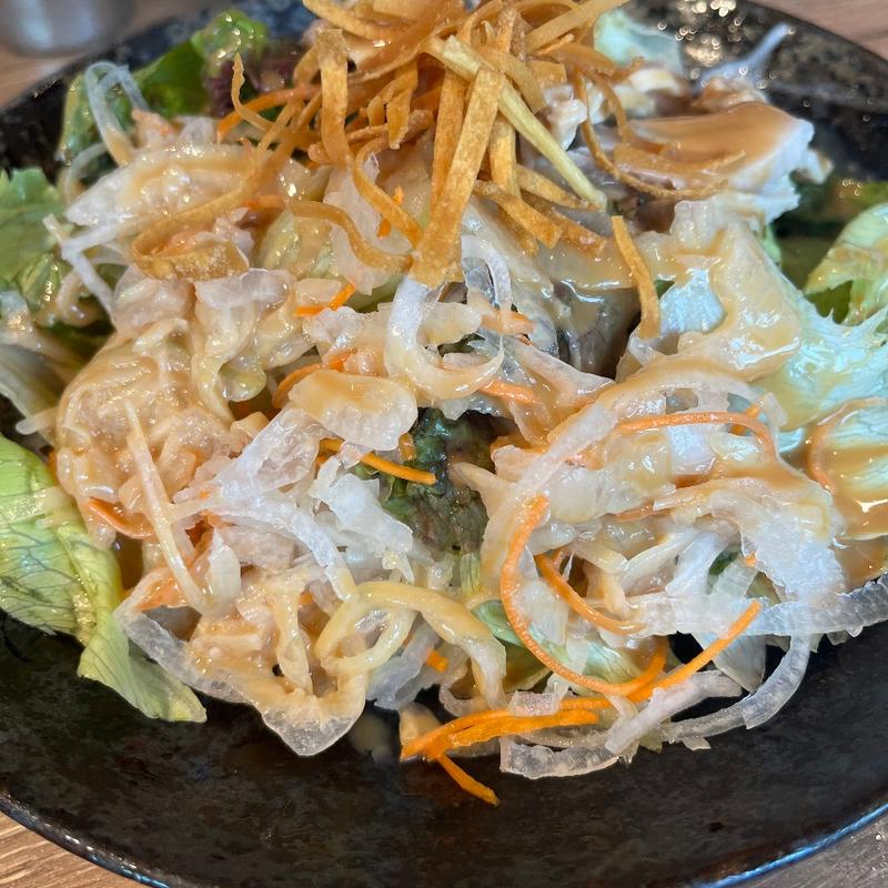 蒸し鶏サラダ(肉汁餃子のダンダダン 新秋津店)