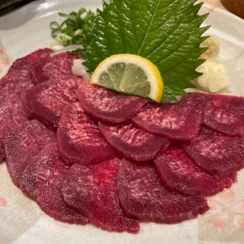 タン刺し(かぼす亭 （かぼすてい）)