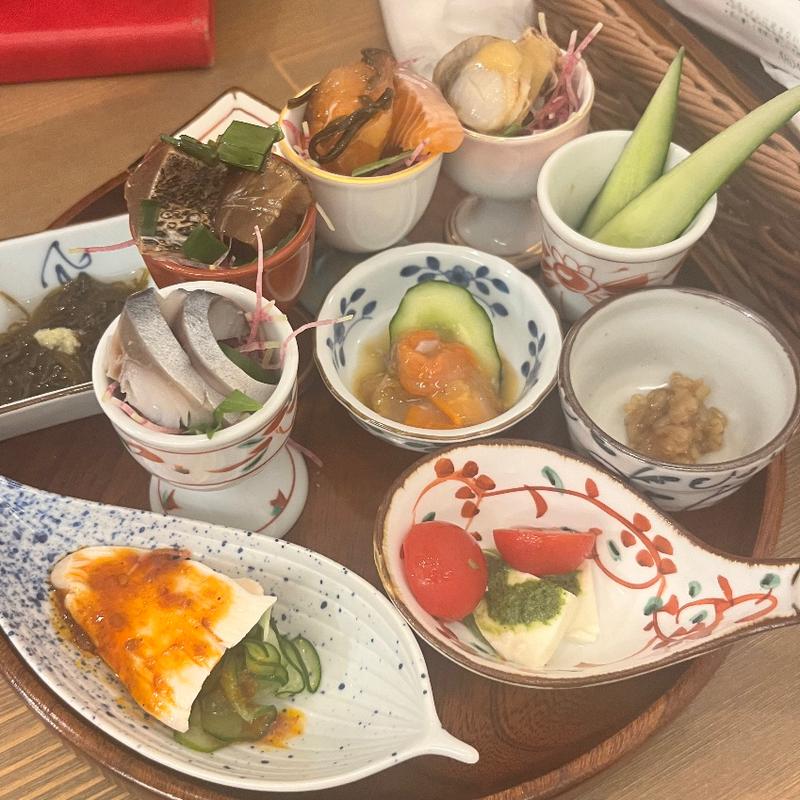 アテ9種盛合わせ(葡萄日和 ヨイノクチ)