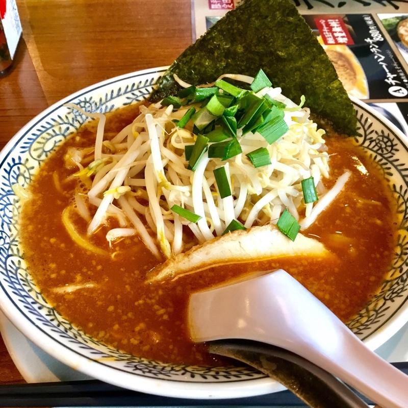 味噌ラーメン(丸源ラーメン 高槻唐崎店)
