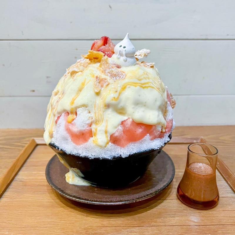 アップルパイ氷(新宿かき氷専門店 ＊氷おばけ＊)