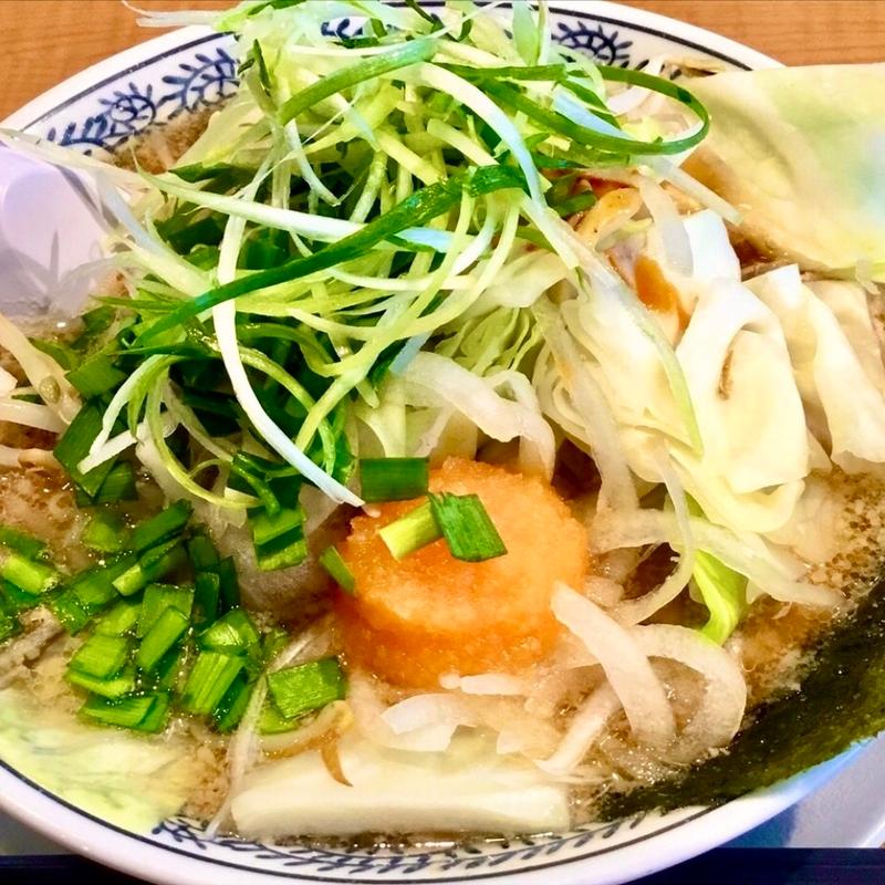 熟成醤油 野菜そば(丸源ラーメン 高槻唐崎店)