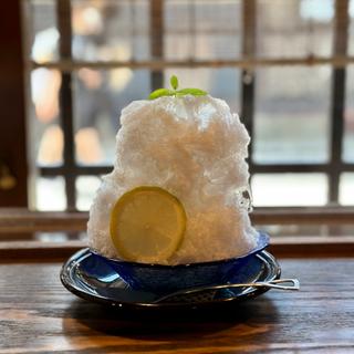 塩レモン氷(喫茶去 かつて)