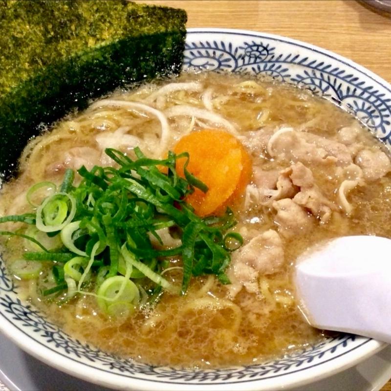 肉そば(丸源ラーメン 尼崎アマドゥ店)