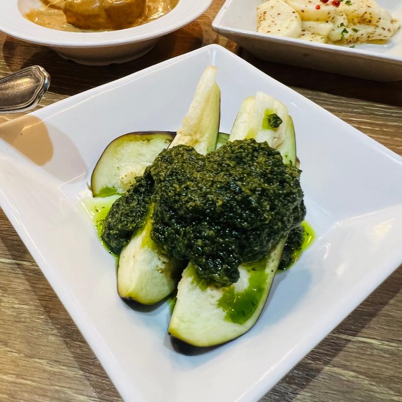 泉州水なすアンチョビ大葉ジェノベーゼソース(赤白 ルクア大阪店 （コウハク）)