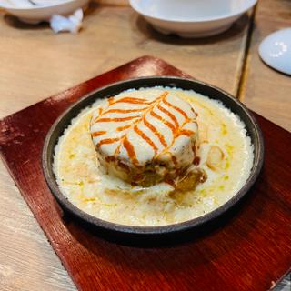 チーズお好み焼き(赤白 ルクア大阪店 （コウハク）)
