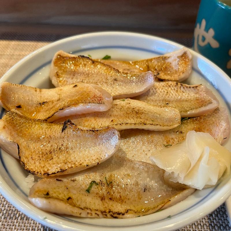 のどぐろ炙り丼(せかい鮨 （せかいずし）)