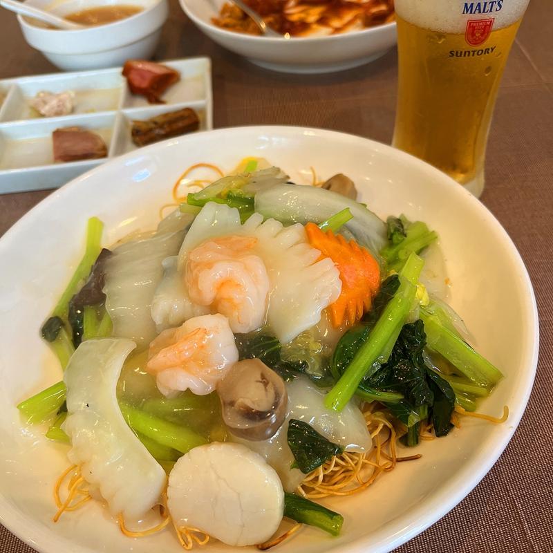 海鮮焼きそば(廣東DINING TAKU)