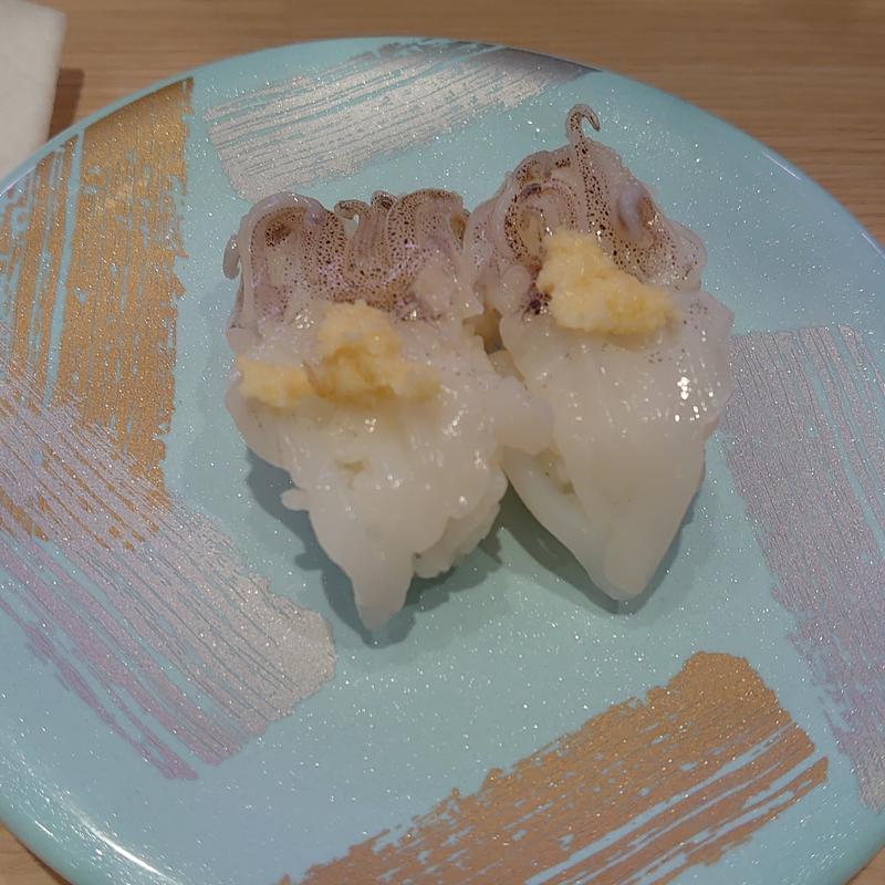 生ゲソ2貫(すし松 青物横丁店)