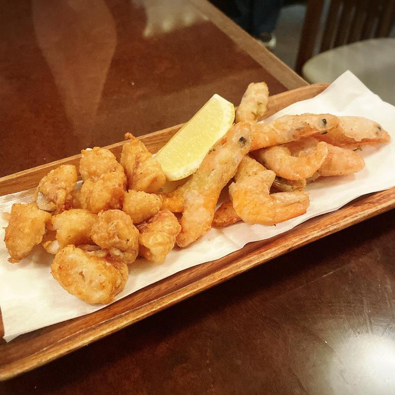 甘エビとヤリイカのフリッター(KURA 中目黒店 （クラ）)