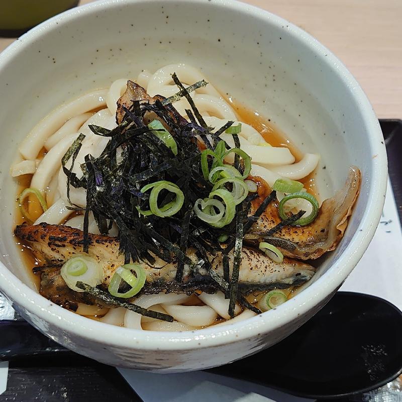 山掛け鰻うどん(すし松 青物横丁店)