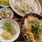 ミニ玉子丼とざるうどん