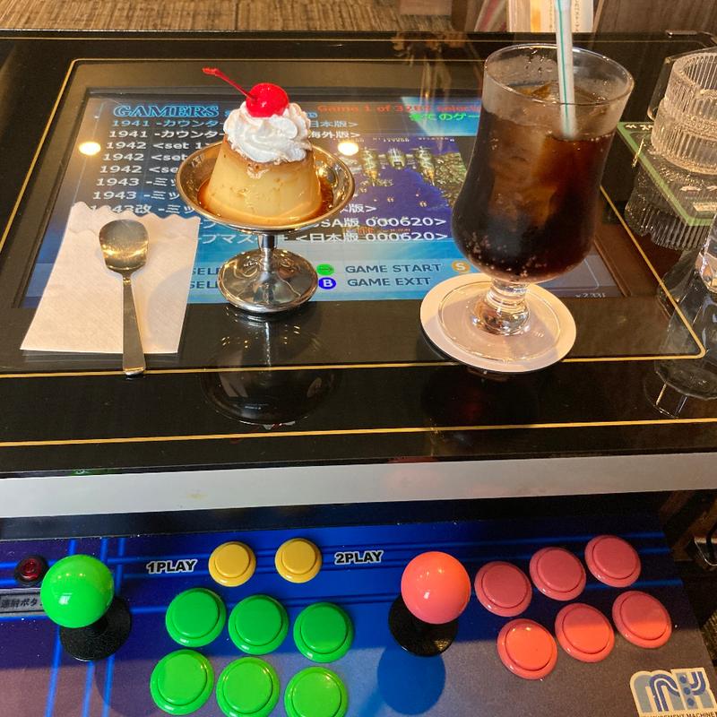 自家製プリン(純喫茶もくもく)