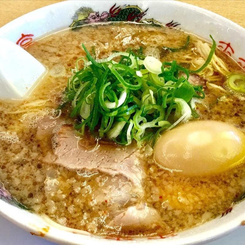 味玉ラーメン(来来亭 花田店)