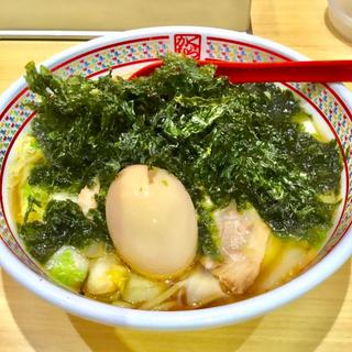 煮玉子磯海苔ラーメン(どうとんぼり神座 阪急三番街店)