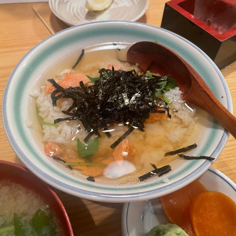 鮭茶漬け(やきとり酒蔵 庄助本店)