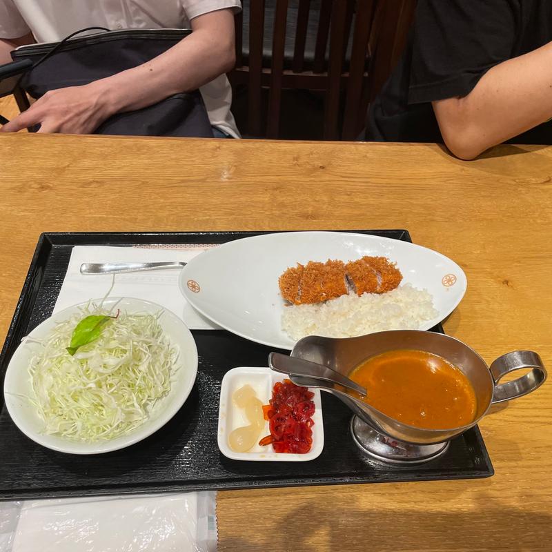 茶美豚カツカレー(とんかつ まい泉 イオンレイクタウンmori店)