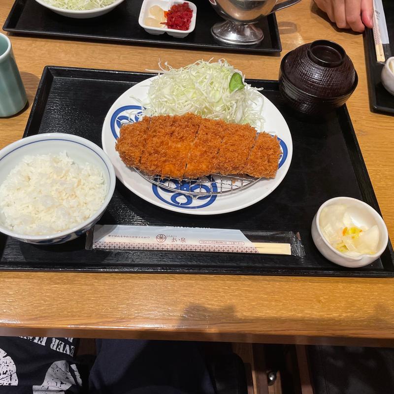 茶美豚ロースかつ善(とんかつ まい泉 イオンレイクタウンmori店)
