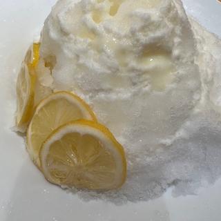 蜂蜜れもんかき氷(デニーズ東浅草店)