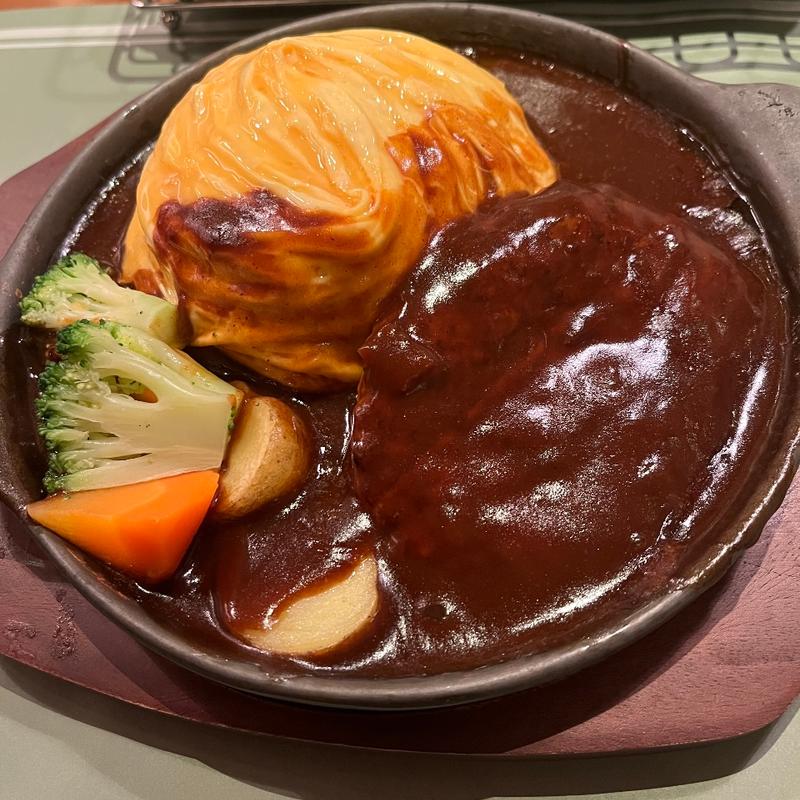 ハンバーグオムライス(OMS 池袋パルコ店)