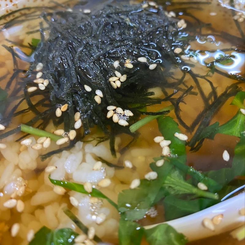 のり茶漬け(とんかつ山本)