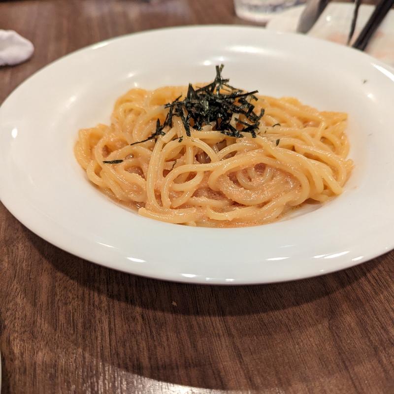 たらこクリームパスタ(肉バル×アヒージョ Trim 北浦和店)