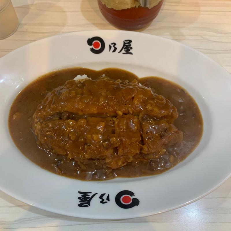 名物カツカレー(7分盛り)(日乃屋カレー　京急蒲田店)
