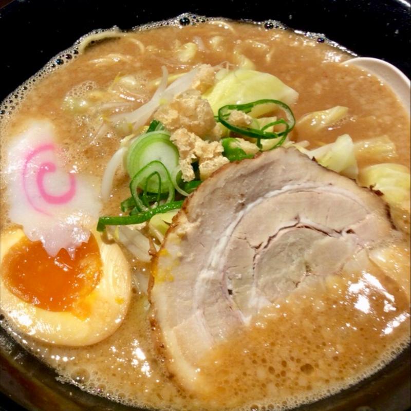 辛味噌ラーメン(とんこつラーメン ラの壱 金山駅店)