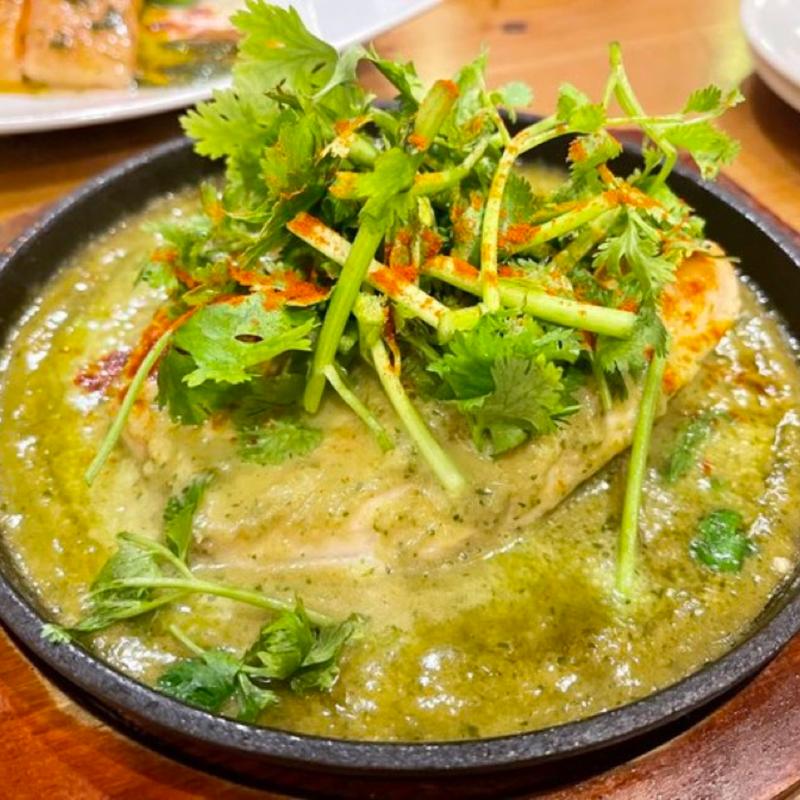 グリーンカレー(健康レストラン かろり500)