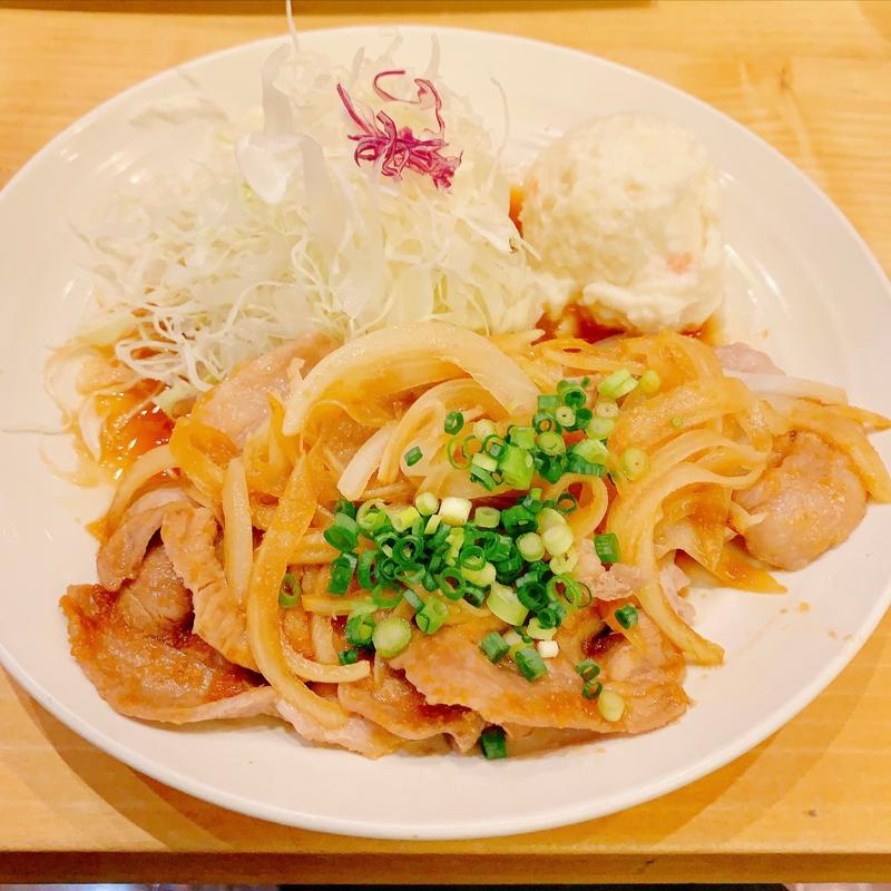 生姜焼き定食(熟かつ亭 )