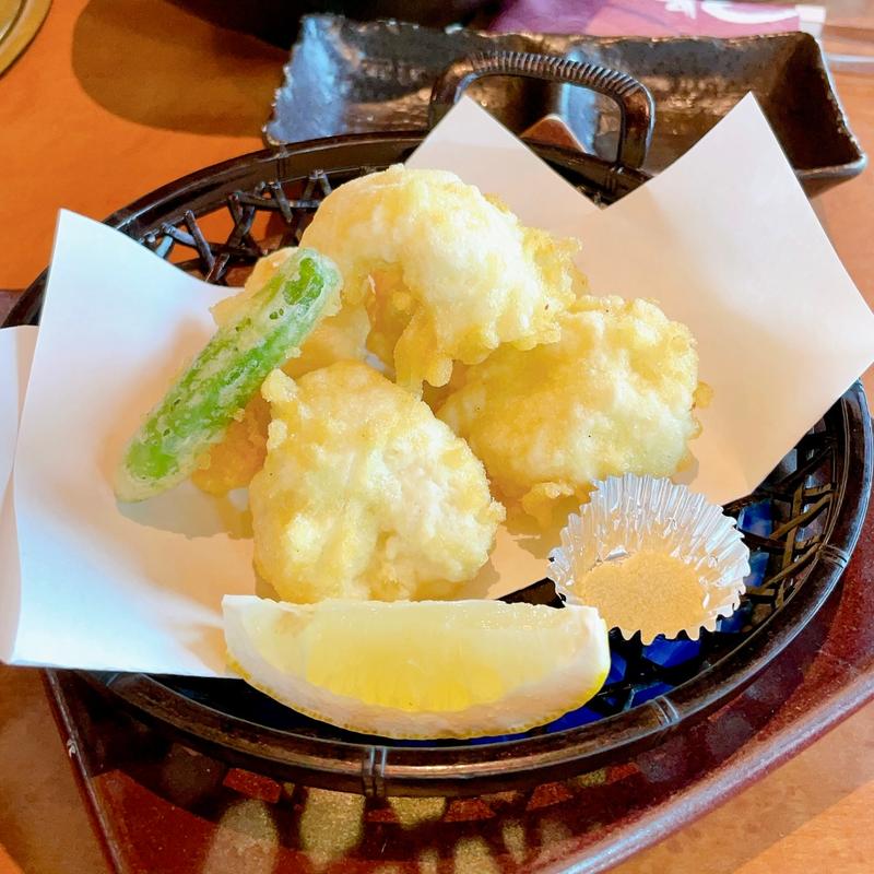 はもの天ぷら(寿し和 和香苑 （スシカズ ワコウエン）)