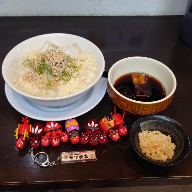 小ラーメン変更じおんのそうめん(バカ増しの里 ジャンクラーメン じおん(ジャンじ))